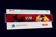 YouTube Gaming Banner Set 4, a Social Media Template by Lordsse (Thumbnail 2 of 3)