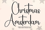 Christmas Amsterdam, a Handwritten Font by FreshTypeINK (Thumbnail 1 of 8)