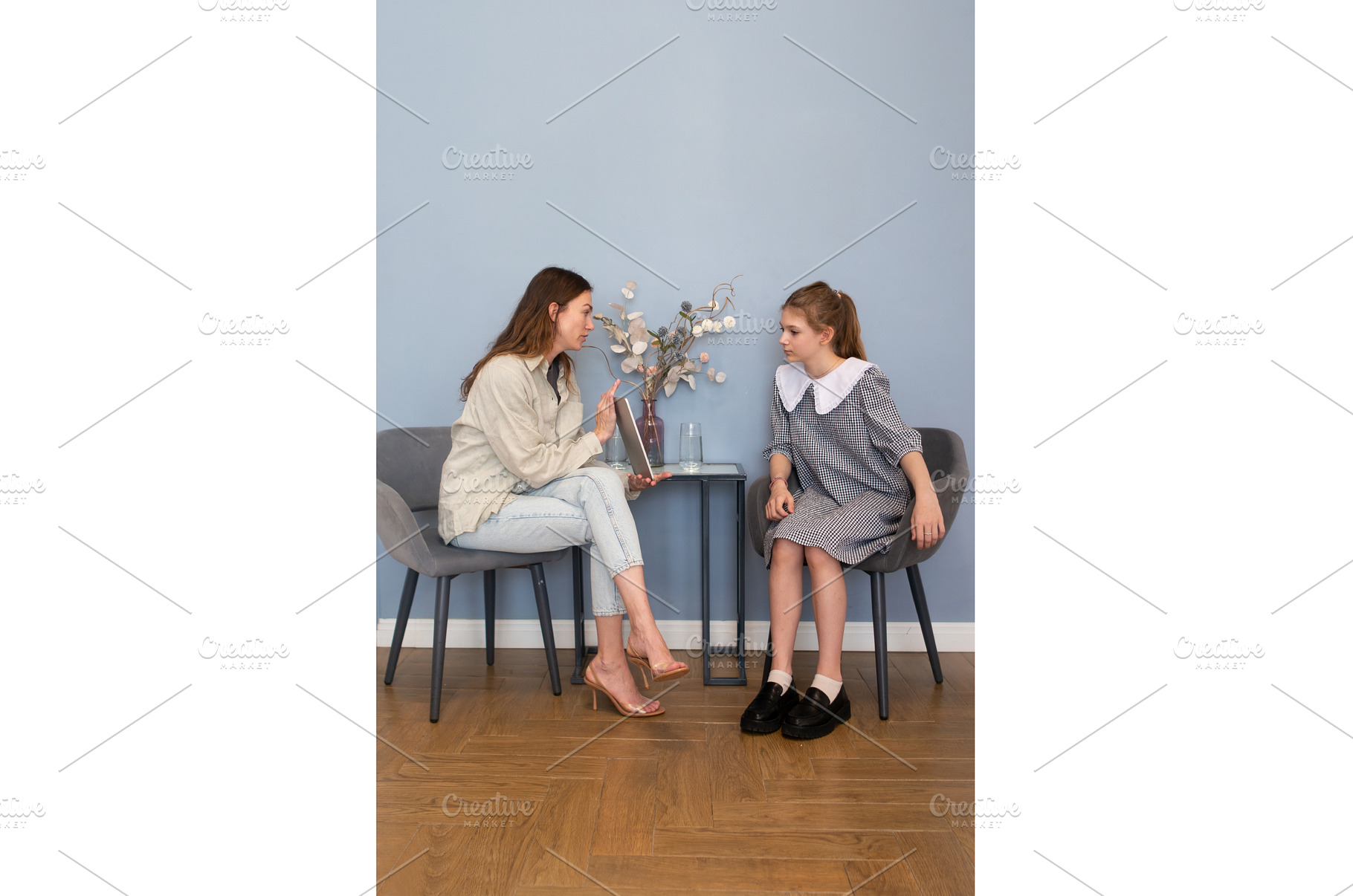 Conversation about important things, a Person Photo by undrey