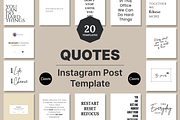 Instagram Inspirational Quotes, a Social Media Template by RB Boutique (Thumbnail 9 of 12)