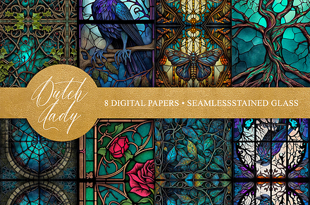Bewitched Digital Paper | Graphic Patterns ~ Creative Market