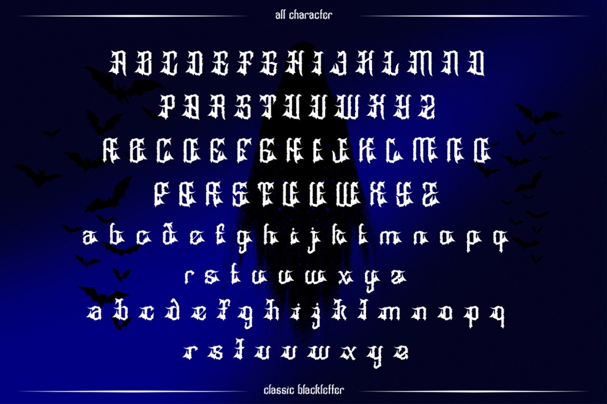 Tavelins - Classic Blackletter Font, a Blackletter Font by Dhabee (Photo 11 of 18)