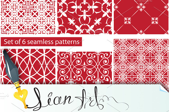set of fabric textures preview 2