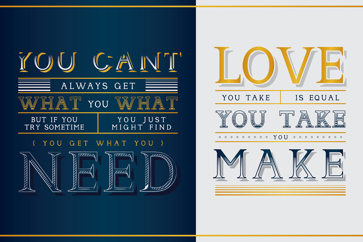 Andimia Layered Fonts Family preview 7