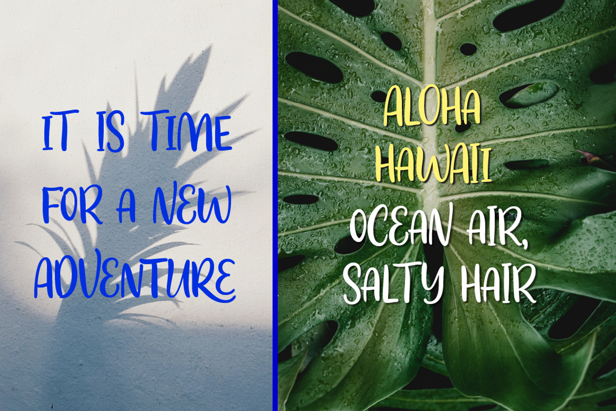 Surf House Handwritten font, a Font by Type Tale (Photo 10 of 10)