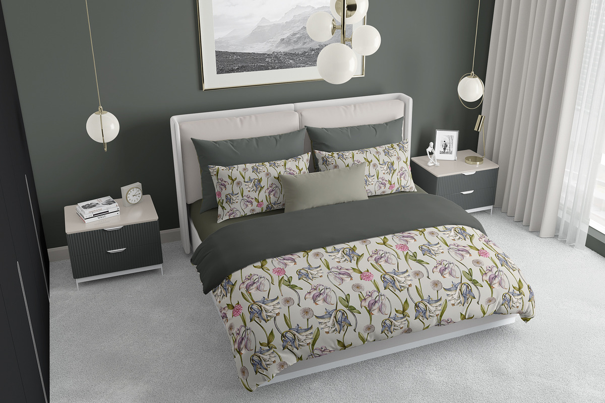 Eternal Bloom Elegant Floral Pattern, a Pattern Graphic by Yello_illustration (Photo 12 of 14)