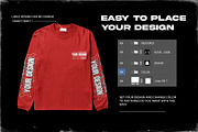 LONG SLEVE TEE - MOCKUP BUNDLE, a Shirt Mockup by arseavin project (Thumbnail 5 of 6)