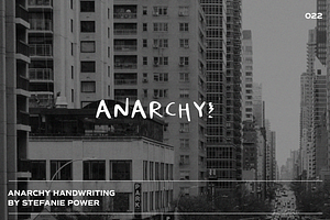 Anarchy Handwriting | Font