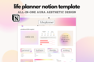 Life Planner Notion Template