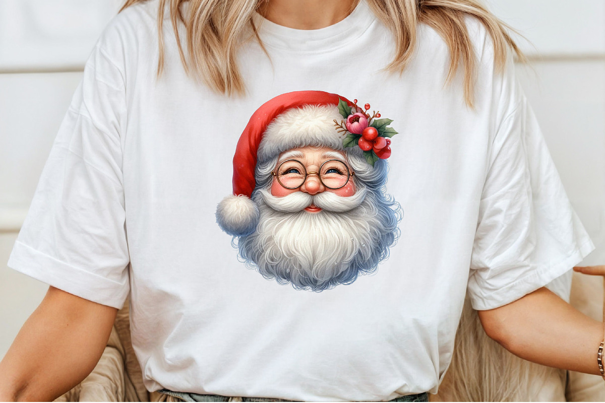 Funny Old Lady Christmas Sublimation, a Decorative Illustration by Pixels.Craft (Photo 6 of 7)
