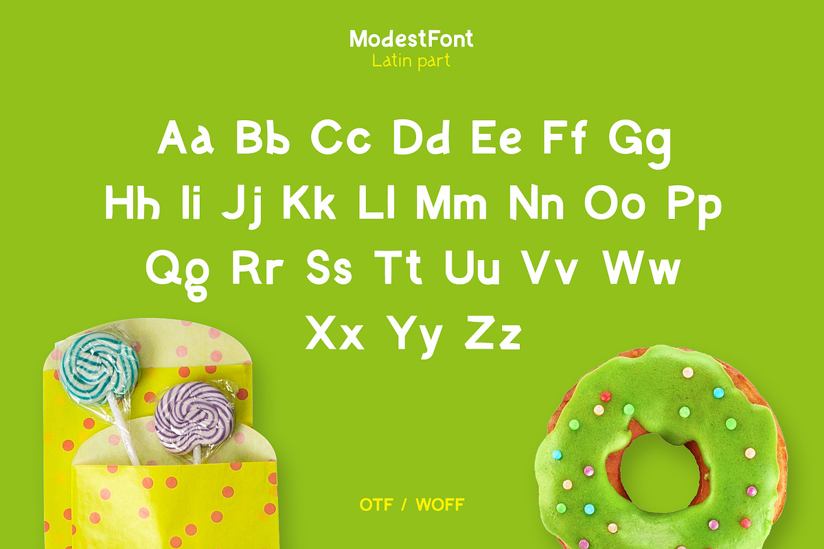 ModestFont preview 5