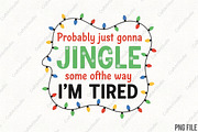 Probably Just Gonna Jingle Christmas, an Illustration by CraftArtStudio (Thumbnail 1 of 4)