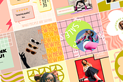 Holy Funk Instagram POST Templates, a Social Media Template by Hell Yeah Designs (Thumbnail 2 of 6)