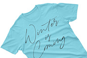 Winterlady- Beautiful Script Font, a Script Font by Balpirick Studio (Thumbnail 4 of 7)