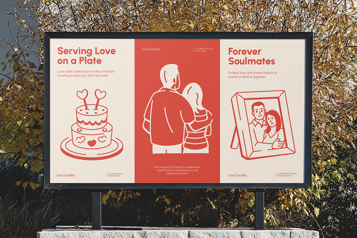 Love Doodles Set, an Outline Icon by Vectors Market (Photo 4 of 9)