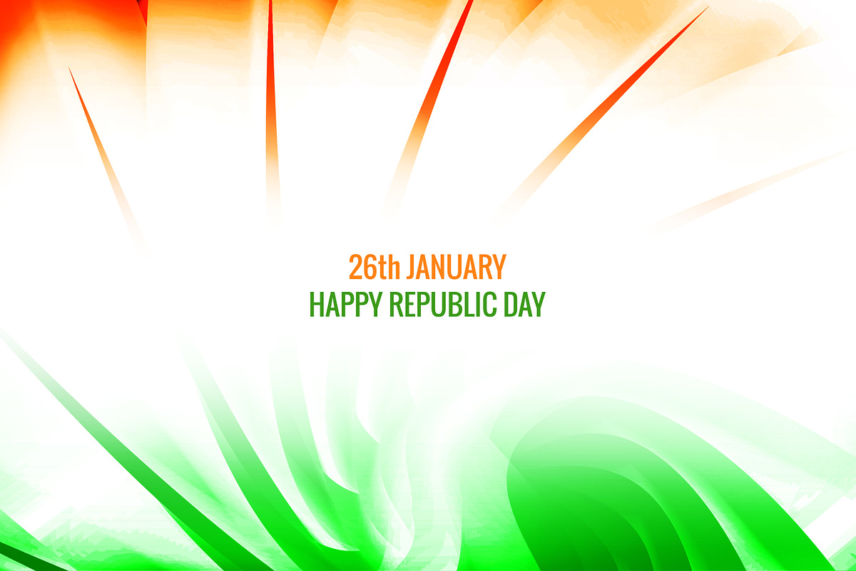7 Banners of Indian republic day, a Background Graphic by NJ Himel (Photo 5 of 8)