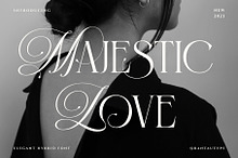 Majestic Love Beautiful Serif Font