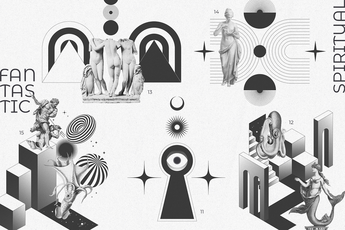 Fantastique Vector Archives, an Object Graphic by CarmineType (Photo 5 of 14)