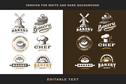 Bakery logo set, a Branding & Logo Template by SODESIGN (Thumbnail 2 of 3)