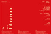Librarium - Serif Font Family, a Serif Font by Artistic & Unique (Thumbnail 4 of 15)
