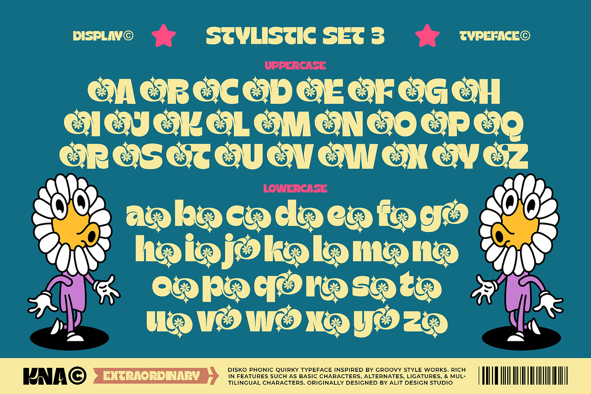 Disko Phonic Typeface, a Sans Serif Font by alit design (Photo 11 of 20)