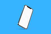 Realistic iPhone Mockup, an iPhone Mockup by Templeste (Thumbnail 3 of 3)
