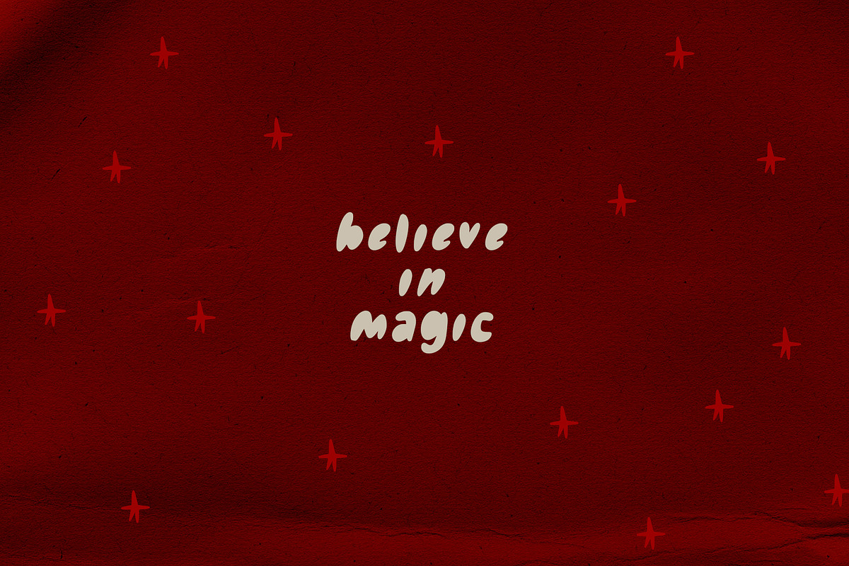 bubble mysteria - handdrawn fun font, a Handwritten Font by Ashiya Pixel (Photo 5 of 10)