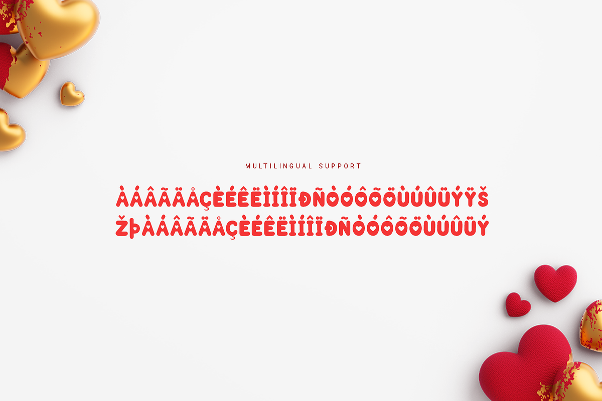 Valentine Heart - Modern Valentine, a Sans Serif Font by overlaytemplates (Photo 5 of 5)