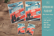 Veterans Day Flyer, a Flyer Template by Paul Lesser (Thumbnail 1 of 5)