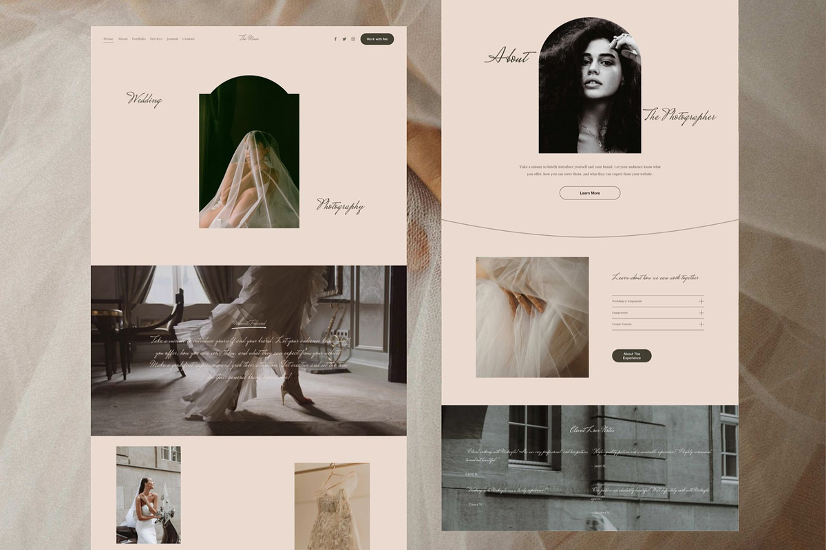 Squarespace 7.1 Template: The Muse