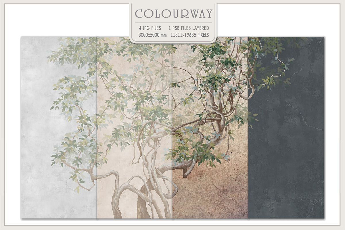 Fresco collectionMajestic Branches, a Wallpaper Graphic by Natalia0307 (Photo 2 of 14)