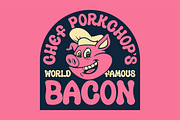 Pig Roast Display Font, a Font by Brethrendesignco (Thumbnail 4 of 4)