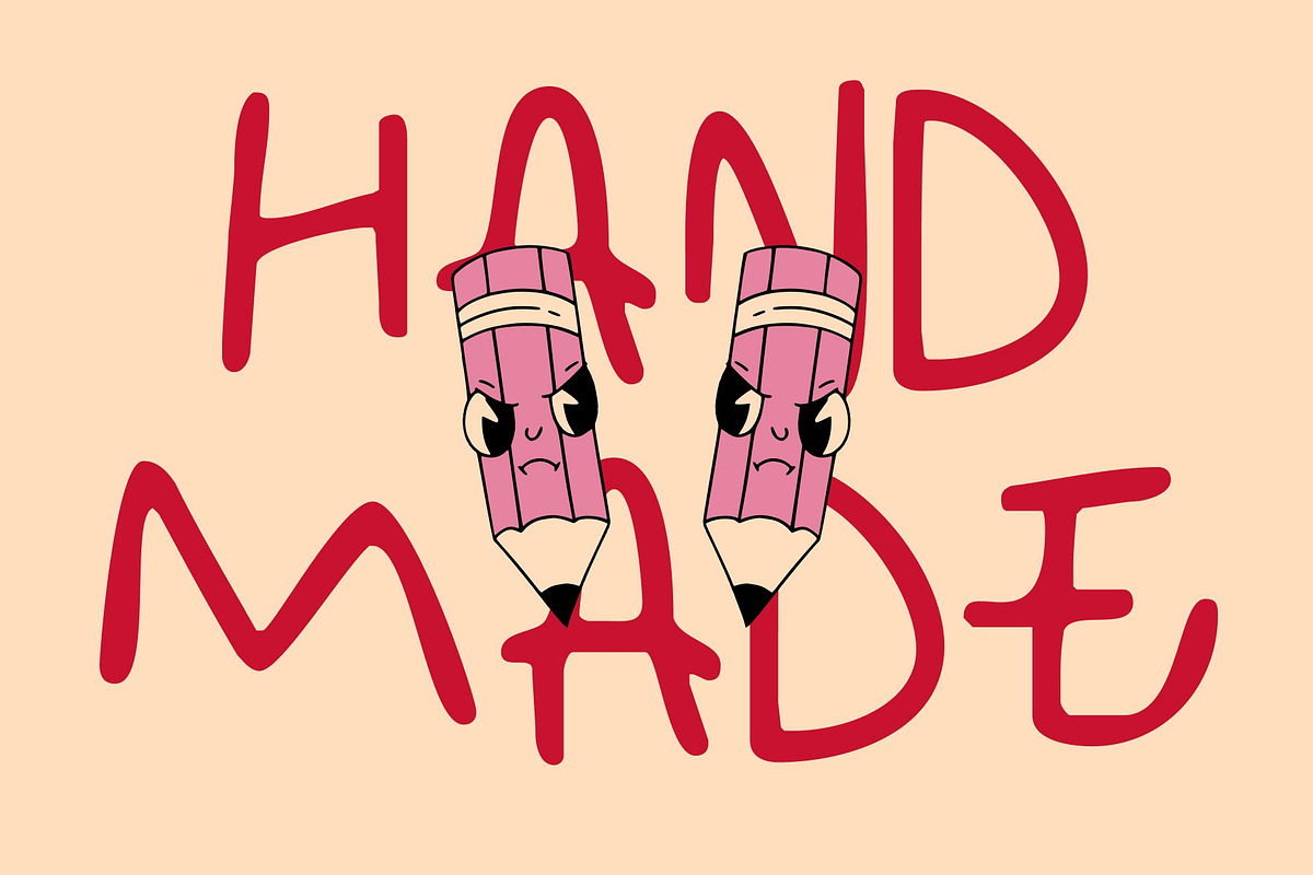 CS Gianluca Drawn, a Handwritten Font by Craft Supply Co. (Photo 2 of 8)