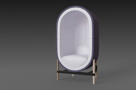 Capsule chair sofa