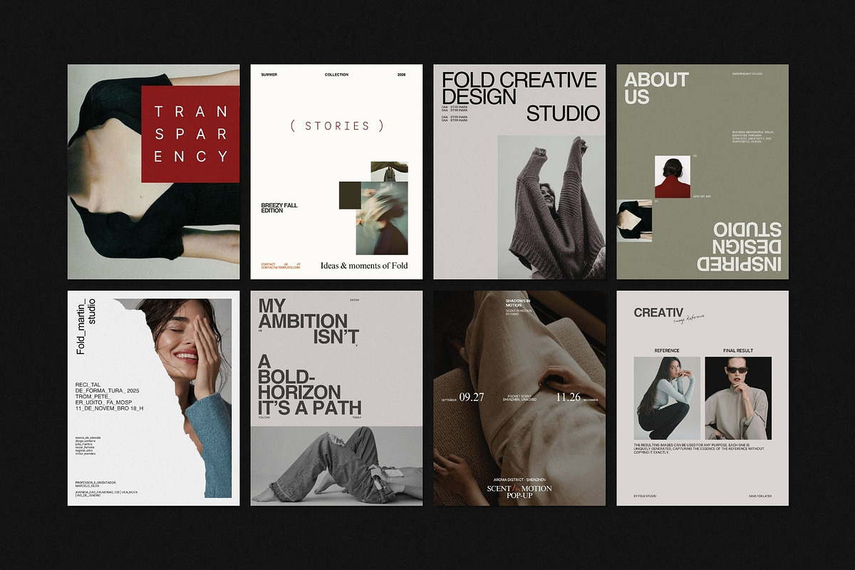 FOLD | Instagram Post & Story (III), a Social Media Template by Pixel Grid (Photo 9 of 10)