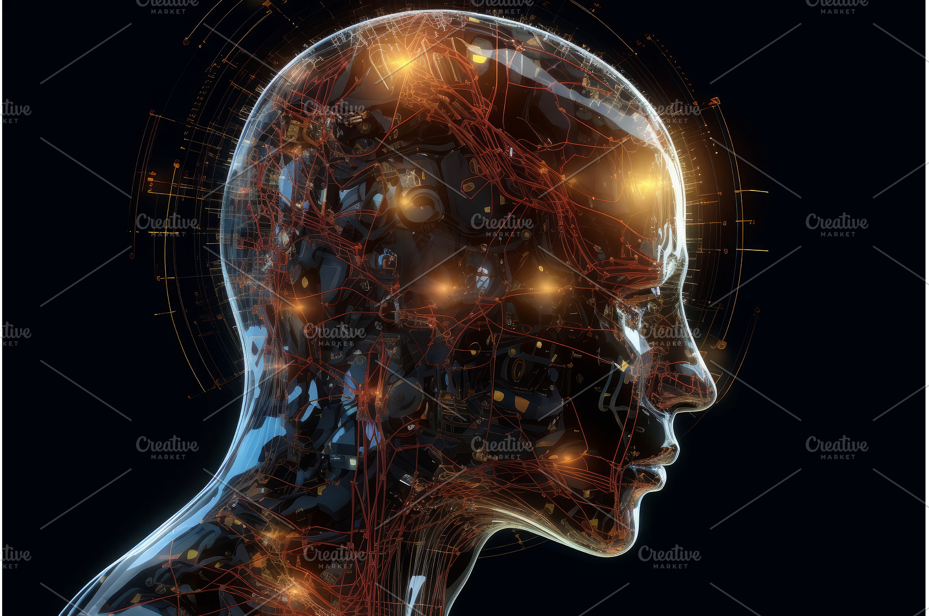 Machine learning concept. Generate, a Technology Photo by Ylivdesign