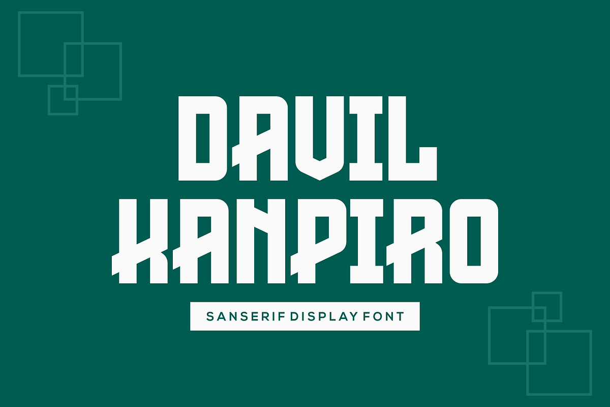 Davil Kanpiro, a Serif Font by albert_kalingga (Photo 1 of 5)