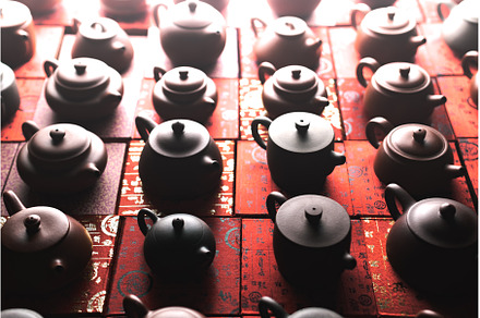 A Beautiful and Elegant Teapots, an Arts & Entertainment Photo by Media Whale Stock
