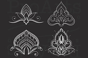 Ornament + Flowers, Pattern + Flower, a Brush Add-On by Lucrumplus (Thumbnail 4 of 10)