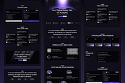 AI Cyber Security Figma Template, a Landing Page Template by Rozepaars Design (Thumbnail 2 of 2)