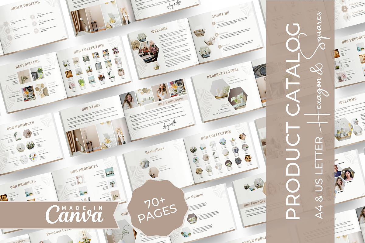 Product Catalog Canva Template, a Magazine Template by B2 Studio (Photo 1 of 12)