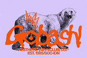 ROWNIE — Raw Gritty Modern Font, a Handwritten Font by Enxyclo Studio (Thumbnail 12 of 14)