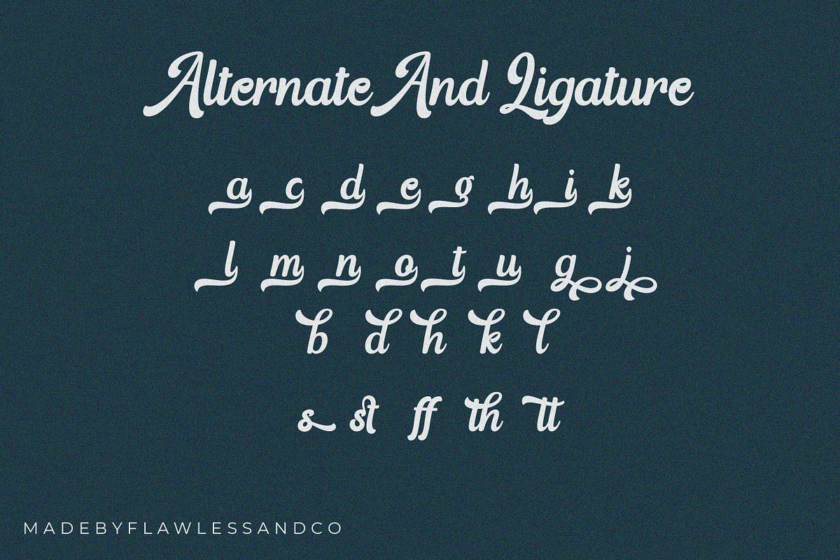 Modesty, a Symbol Font by Flawless And Co (Photo 12 of 12)