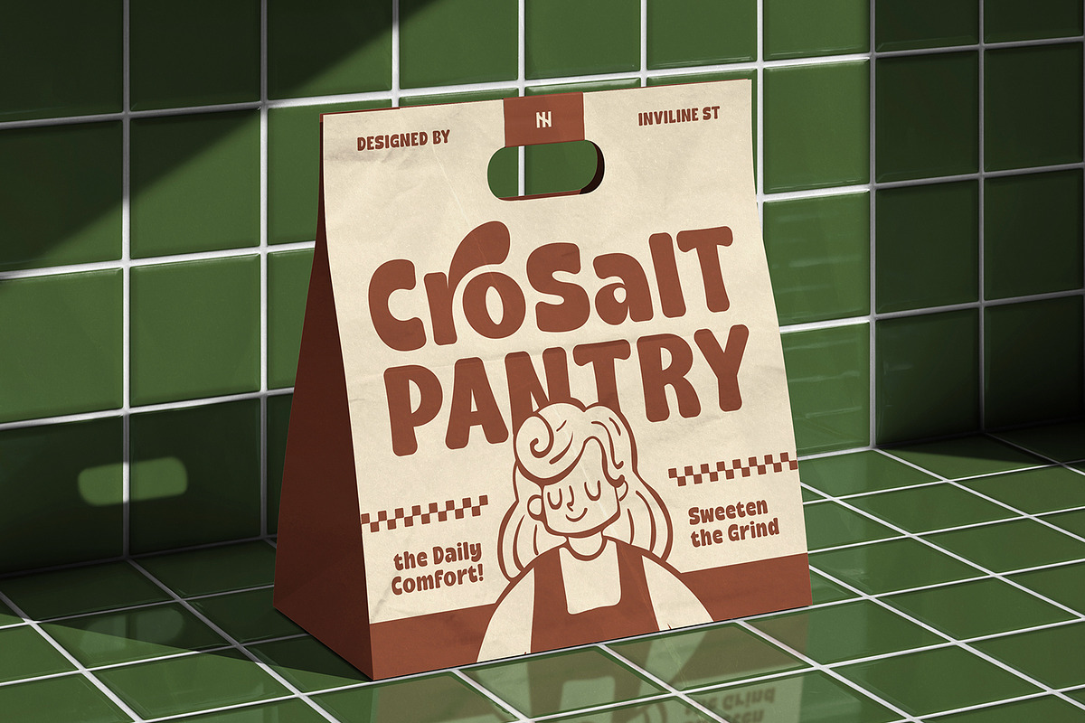 Thread Casuals - Retro Display Font, a Sans Serif Font by Inviline.co (Photo 8 of 10)