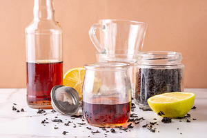 Homemade Earl Grey Black Tea Syrup, a Food & Drink Photo by Rimma