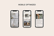 Squarespace 7.1 Template: Luna West, a Squarespace Template by Deb Creative Studio (Thumbnail 4 of 9)