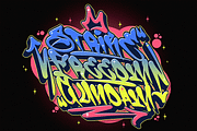 Space Oddity | Music Graffiti Font, a Blackletter Font by Ardana Creative (Thumbnail 10 of 13)