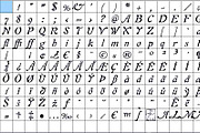 1906 Fantasio Auriol Set, a Font by GLC Foundry (Thumbnail 5 of 7)