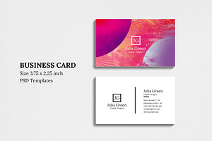 Abstract Business Card Vol 05