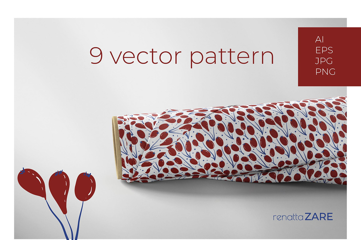 SWALLOW pattern collection, a Pattern Graphic by RenattaZare (Photo 13 of 17)